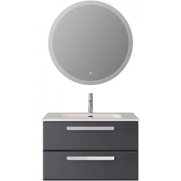 BelBagno Мебель для ванной Eco Cer-N 80 CZR-8095-80 grafito ручки сатин