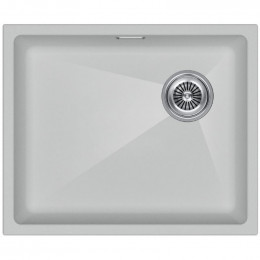 Мойка для кухни Paulmark Lumi UNI-SKEW LU55SK-WH 55.5x44 белый