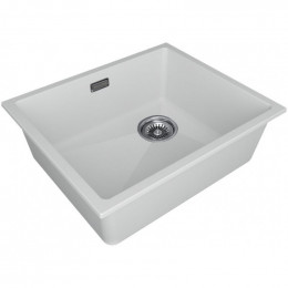 Мойка для кухни Paulmark Lumi UNI-SKEW LU55SK-WH 55.5x44 белый