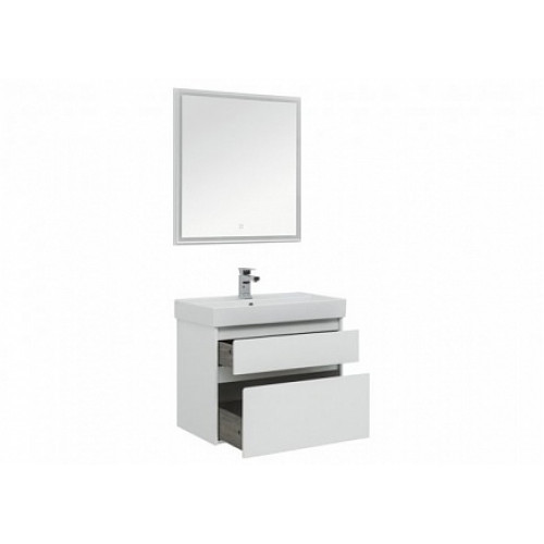 Aquanet Мебель для ванной Nova Lite 75 2 ящика, белая