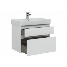 Aquanet Мебель для ванной Nova Lite 75 2 ящика, белая