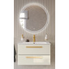BelBagno Мебель для ванной Eco Cer-N 80 CZR-8095-80 брашированная альпака ручки сатиновое золото