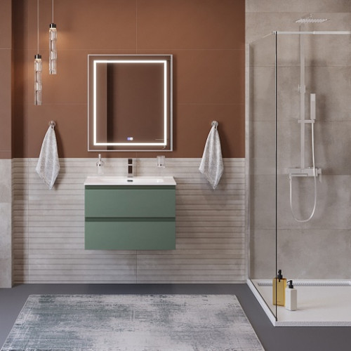 BelBagno Тумба с раковиной Kraft 39-70 подвесная Еловый матовый с раковиной BB700/390ETL