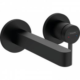 Смеситель для раковины Hansgrohe Finoris 76051670 черный матовый