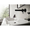 Смеситель для раковины Hansgrohe Finoris 76051670 черный матовый