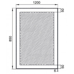 Зеркало Aquanet Алассио 12085 LED