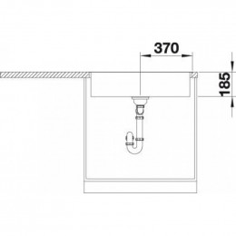 Мойка Blanco Zerox 700-IF 526246 темная сталь