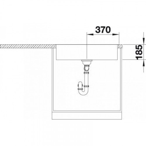 Мойка Blanco Zerox 700-IF 526246 темная сталь