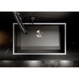 Мойка Blanco Zerox 700-IF 526246 темная сталь