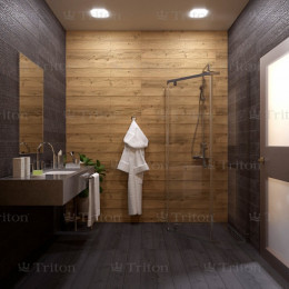 Triton Душевой уголок Дека-Хром 90x90