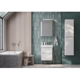 Зеркальный шкаф Roca Oleta 50см, 857643806 белый, с подсветкой