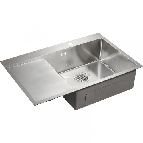 Мойка для кухни Paulmark Atlan Edge PM777851-BSR 78x51 брашированная сталь