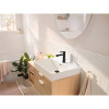 Смеситель для раковины Hansgrohe Rebris S 72517670 черный матовый