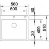 Кухонная мойка Blanco Claron 500-IF/A