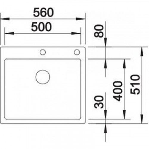 Кухонная мойка Blanco Claron 500-IF/A
