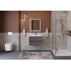 BelBagno Тумба с раковиной Kraft 39-70 подвесная Темно-Серый матовый с раковиной BB700/390ETL