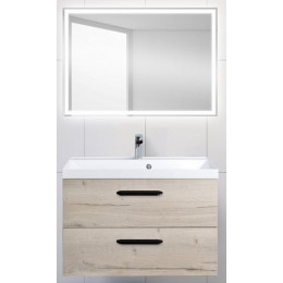 BelBagno Мебель для ванной AURORA 800 Rovere Galifax Bianco, TCH