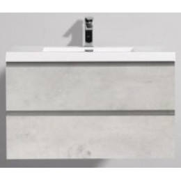 BelBagno Тумба с раковиной LUCE 1000 Stucco Cemento Leggero
