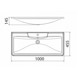 BelBagno Мебель для ванной ACQUA 1000 Cemento Verona Grigio, TCH