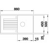 Кухонная мойка Blanco Zia 5 S, белый