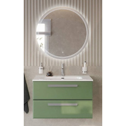 BelBagno Мебель для ванной Eco Cer-N 80 CZR-8095-80 фисташковый софт ручки серые