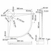 WasserKRAFT Душевой поддон Alme 15T01