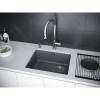 Мойка для кухни Paulmark Lumi UNI LU55-DG 55.5x46 графит
