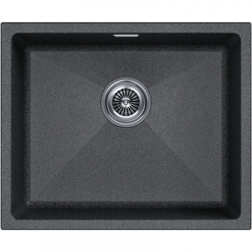 Мойка для кухни Paulmark Lumi UNI LU55-DG 55.5x46 графит