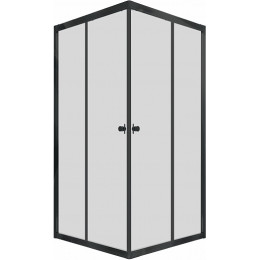 Triton Душевой уголок Вента-Блэк 100x100