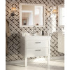 Kerama Marazzi Тумба с раковиной Pompei 80, 2 ящика, белая