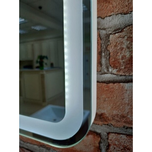 Misty Зеркало Неон 3 LED 60x80 сенсор на корпусе