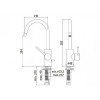 Смеситель для раковины Paffoni Light LIG078ROSE розовое золото