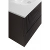 BelBagno Тумба с раковиной Uno 100 подвесная Темно-Серый матовый с раковиной BB-8099-100