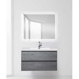 BelBagno Тумба с раковиной LUCE 1000 Stucco Cemento