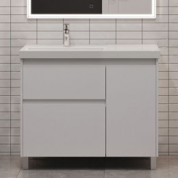 Aquanet Мебель для ванной Nova Lite 2.0 90 L белая