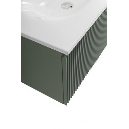 BelBagno Тумба с раковиной Uno 80 с 1 ящиком подвесная Еловый матовый с раковиной BB-8099-3-80