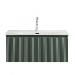 BelBagno Тумба с раковиной Uno 80 с 1 ящиком подвесная Еловый матовый с раковиной BB-8099-3-80