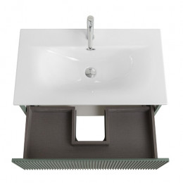BelBagno Тумба с раковиной Uno 80 с 1 ящиком подвесная Еловый матовый с раковиной BB-8099-3-80