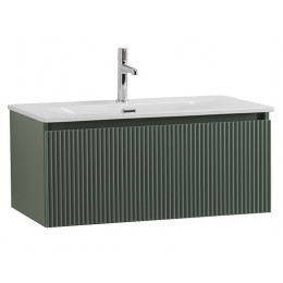 BelBagno Тумба с раковиной Uno 80 с 1 ящиком подвесная Еловый матовый с раковиной BB-8099-3-80
