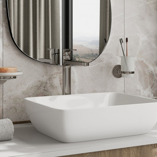 Смеситель для раковины WasserKRAFT Spree 1403H никель