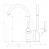 Смеситель для кухни Lemark Minima LM3805C хром