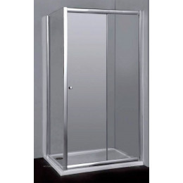 Душевой уголок RGW Classic CL-45 (960-1010)x700x1850 профиль хром, стекло чистое