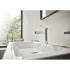 Смеситель для раковины Hansgrohe Finoris 76010000 с донным клапаном хром