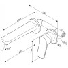 Смеситель для раковины Am.Pm X-Joy F85A72622 черный матовый