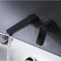 Смеситель для раковины Am.Pm X-Joy F85A72622 черный матовый
