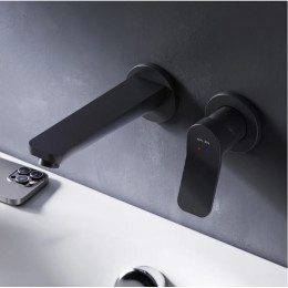 Смеситель для раковины Am.Pm X-Joy F85A72622 черный матовый