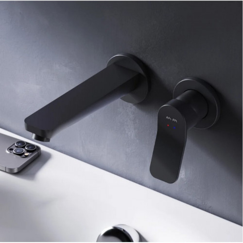 Смеситель для раковины Am.Pm X-Joy F85A72622 черный матовый