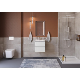 BelBagno Тумба с раковиной Kraft 39-60 Bianco Opaco с раковиной BB-8099-3-60