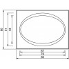 Зеркало Aquanet TH-R-40 80 00180758
