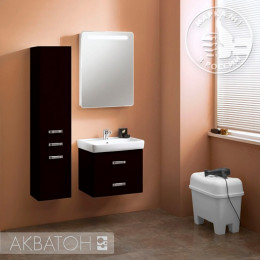 Акватон Комплект Мебели "Америна 60" L черный